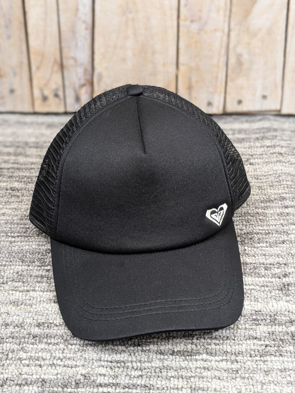 Roxy: Women's Black Trucker Hat